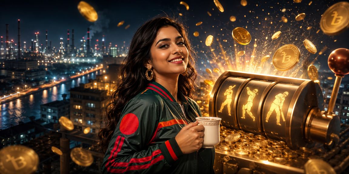 নারায়ণগঞ্জের একজন ব্যবহারকারী স্মার্টফোনে ক্রিকেট জ্যাকপট বেটিং করছেন